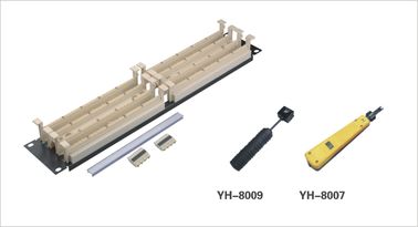 Chiny Etherne Patch panel światłowodowy / 110 Patch Panel dla systemu blokującego blokadę 110 YH4022 dostawca