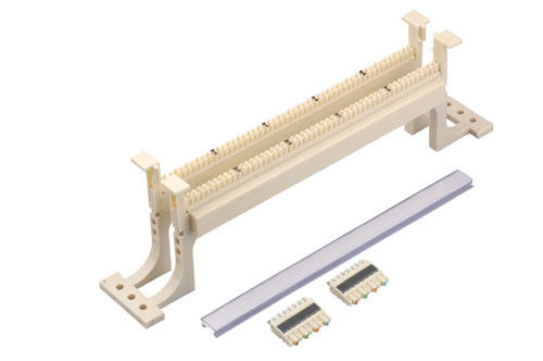 Podstawa okablowania telefonu 100 Pary 110 Termination Block Patch Panel dla komunikacji sieciowej YH7036