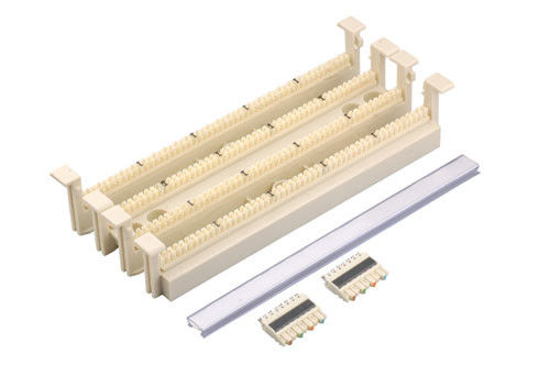 Podstawa okablowania telefonu 100 Pary 110 Termination Block Patch Panel dla komunikacji sieciowej YH7036