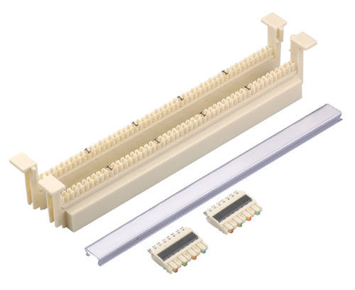 Podstawa okablowania telefonu 100 Pary 110 Termination Block Patch Panel dla komunikacji sieciowej YH7036