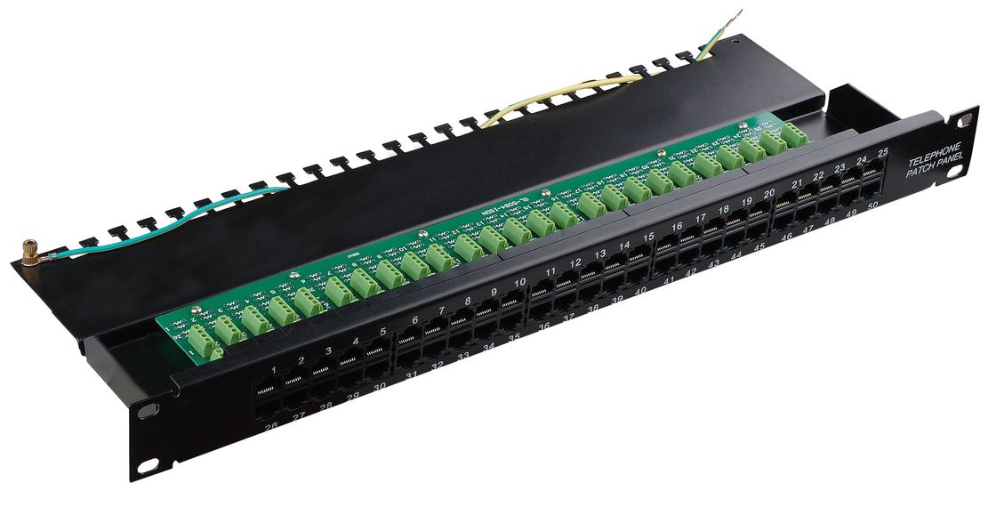 Odporny na deszcz wytrzymały plastikowy panel patch Patch Cord z elastycznym rozmiarem YH4007